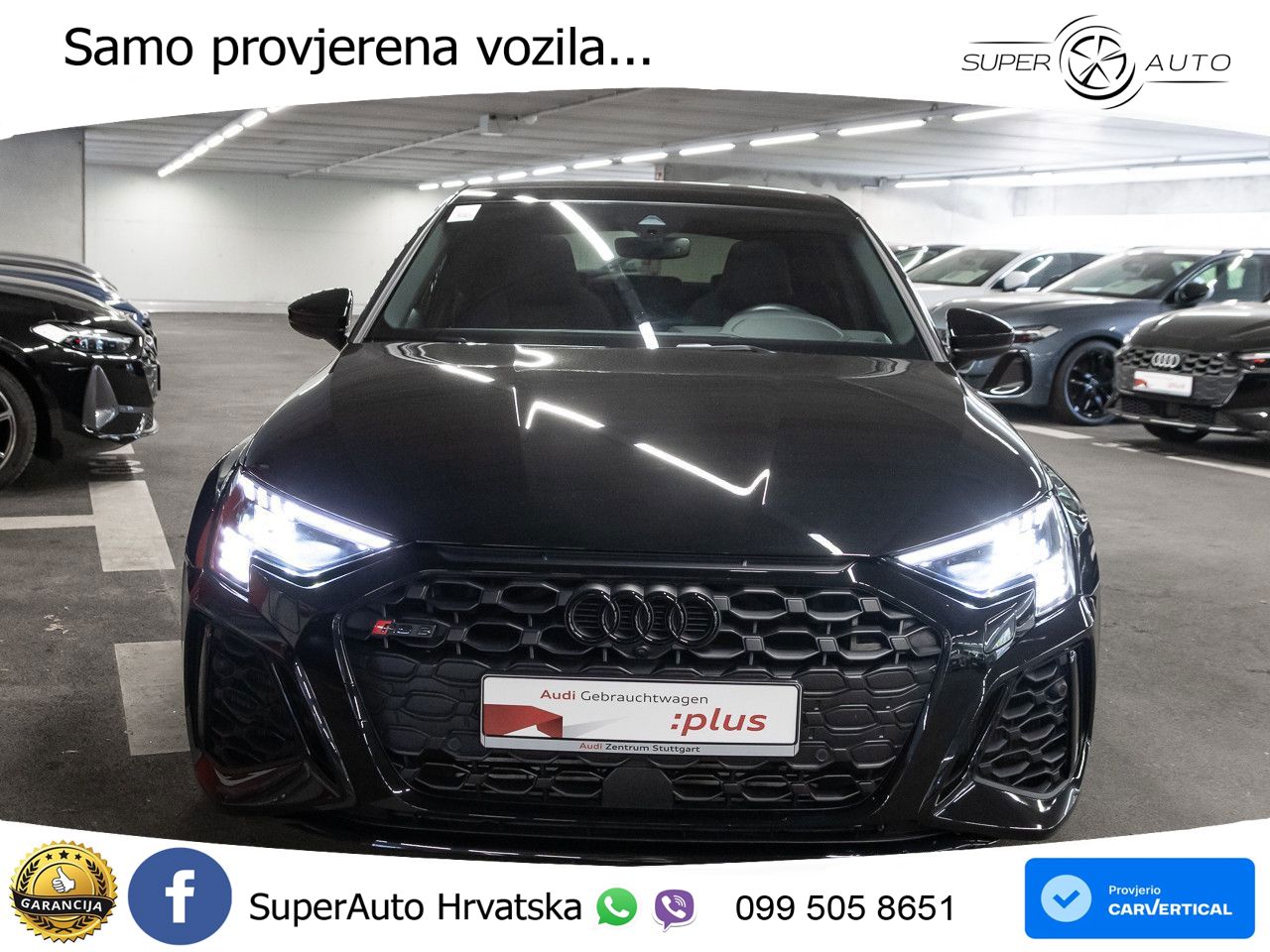 Audi RS3 Sportback 2.5 TFSI (400 KS) quattro S tronic LED+GR SJED+ACC