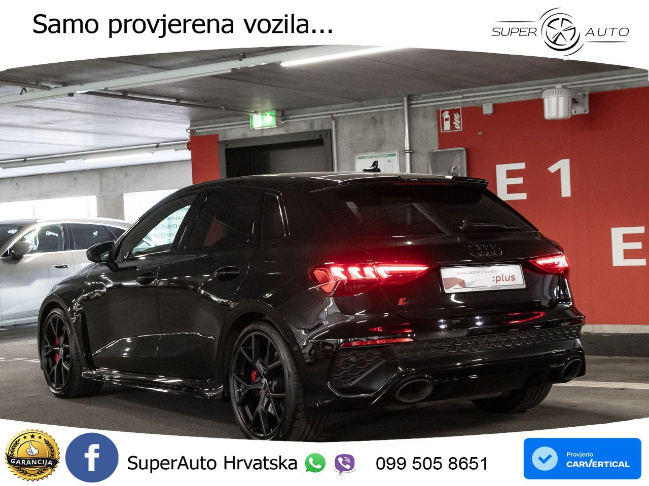Audi RS3 Sportback 2.5 TFSI (400 KS) quattro S tronic LED+GR SJED+ACC