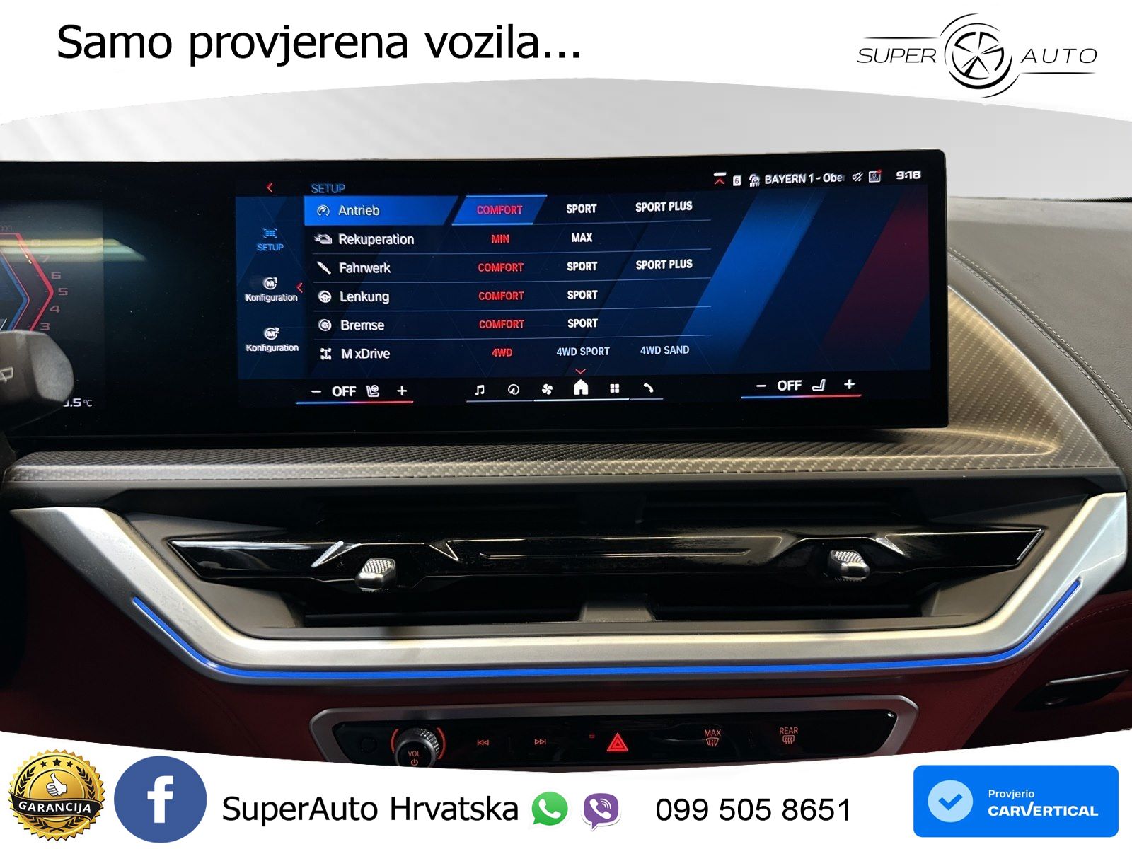 BMW XM 50e (476 KS) M xDrive M Steptronic