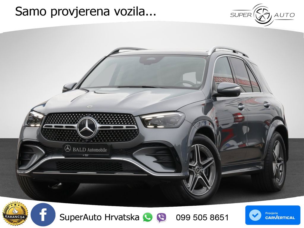 Mercedes GLE 450d (367 KS) EQ Boost 4MATIC 9G-TRONIC AMG LED+GR SJED+ACC