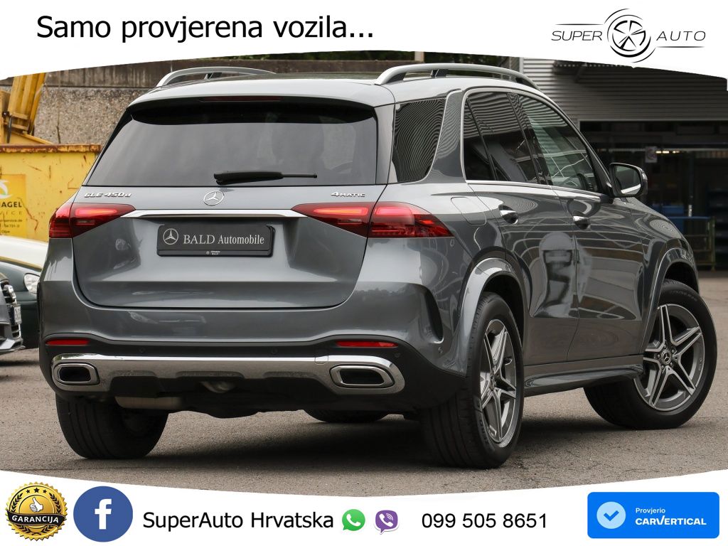 Mercedes GLE 450d (367 KS) EQ Boost 4MATIC 9G-TRONIC AMG LED+GR SJED+ACC