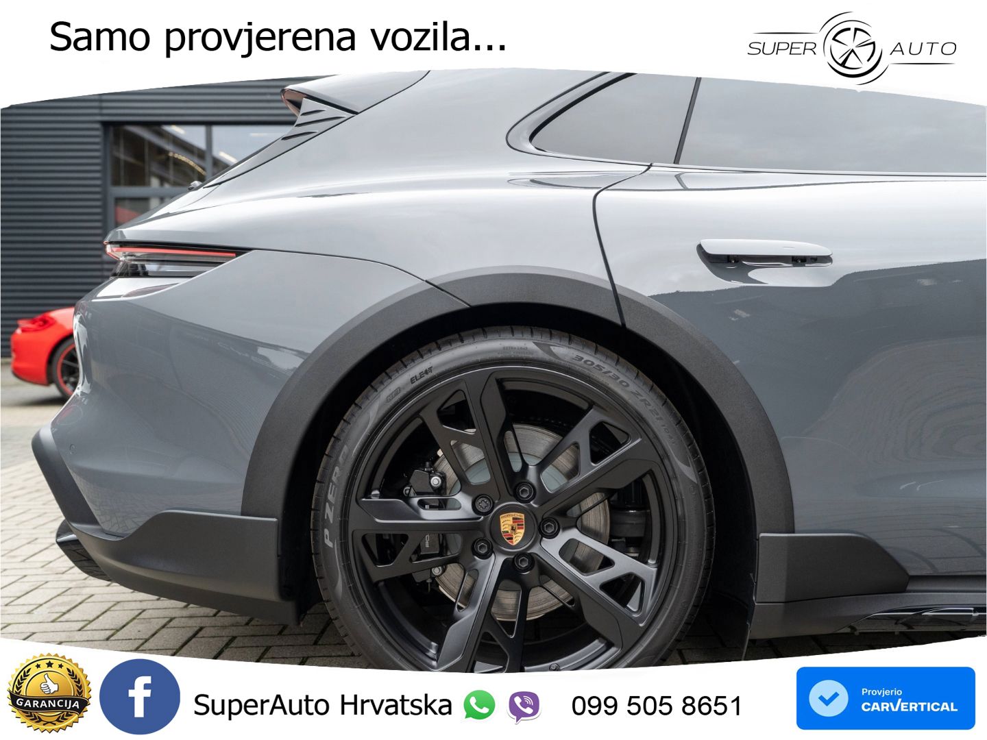 Porsche Taycan Cross Turismo 4 105 kWh (435 KS)