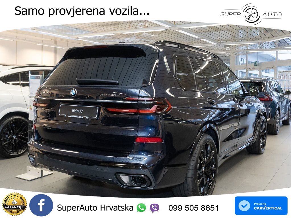 BMW X7 40d (352 KS) xDrive Steptronic LED+GR SJED+ACC