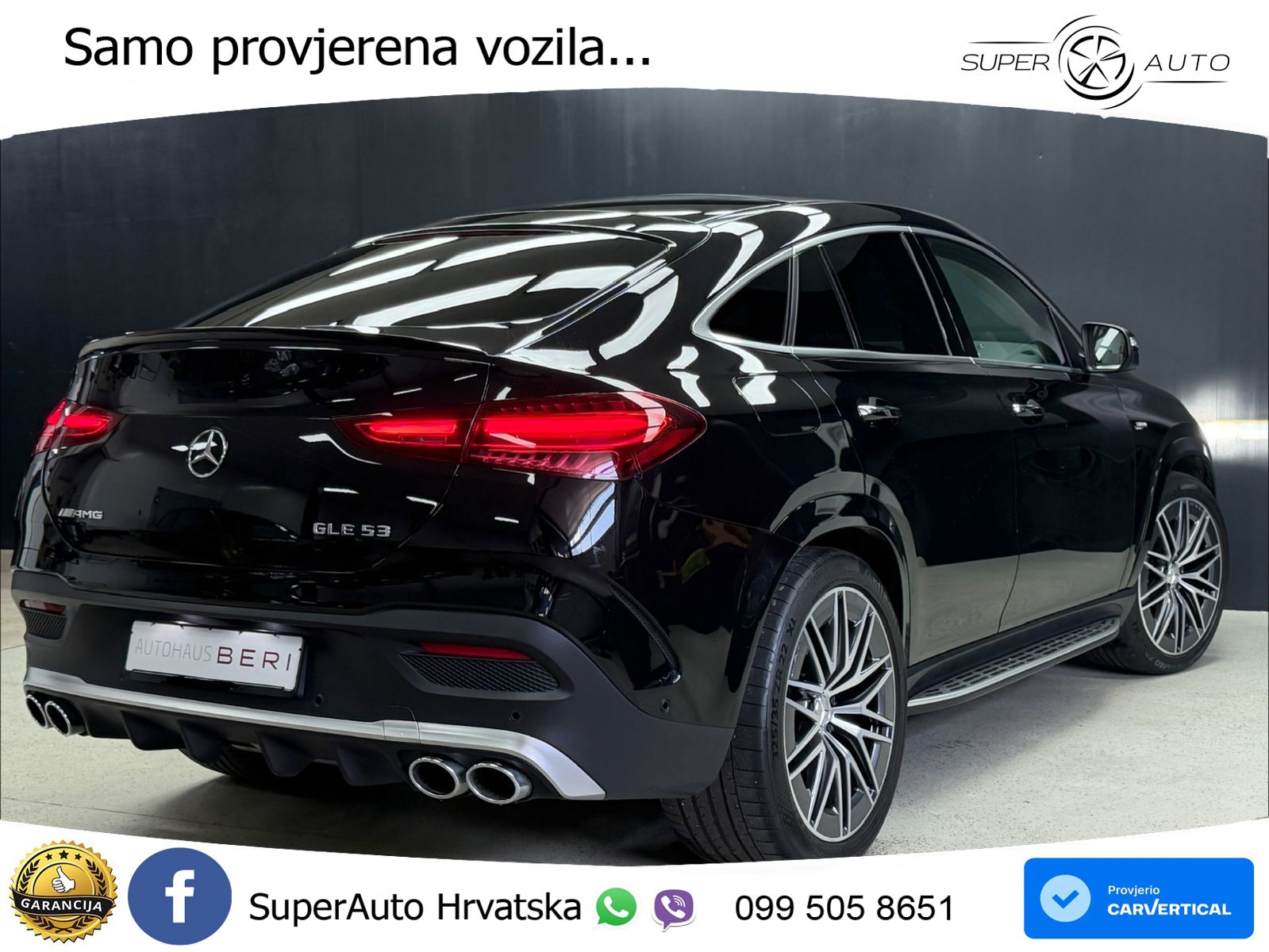 Mercedes AMG GLE Coupe 53 (435 KS) EQ Boost 4MATIC+ AMG SPEEDSHIFT TCT 9G LED+GR SJED+ACC
