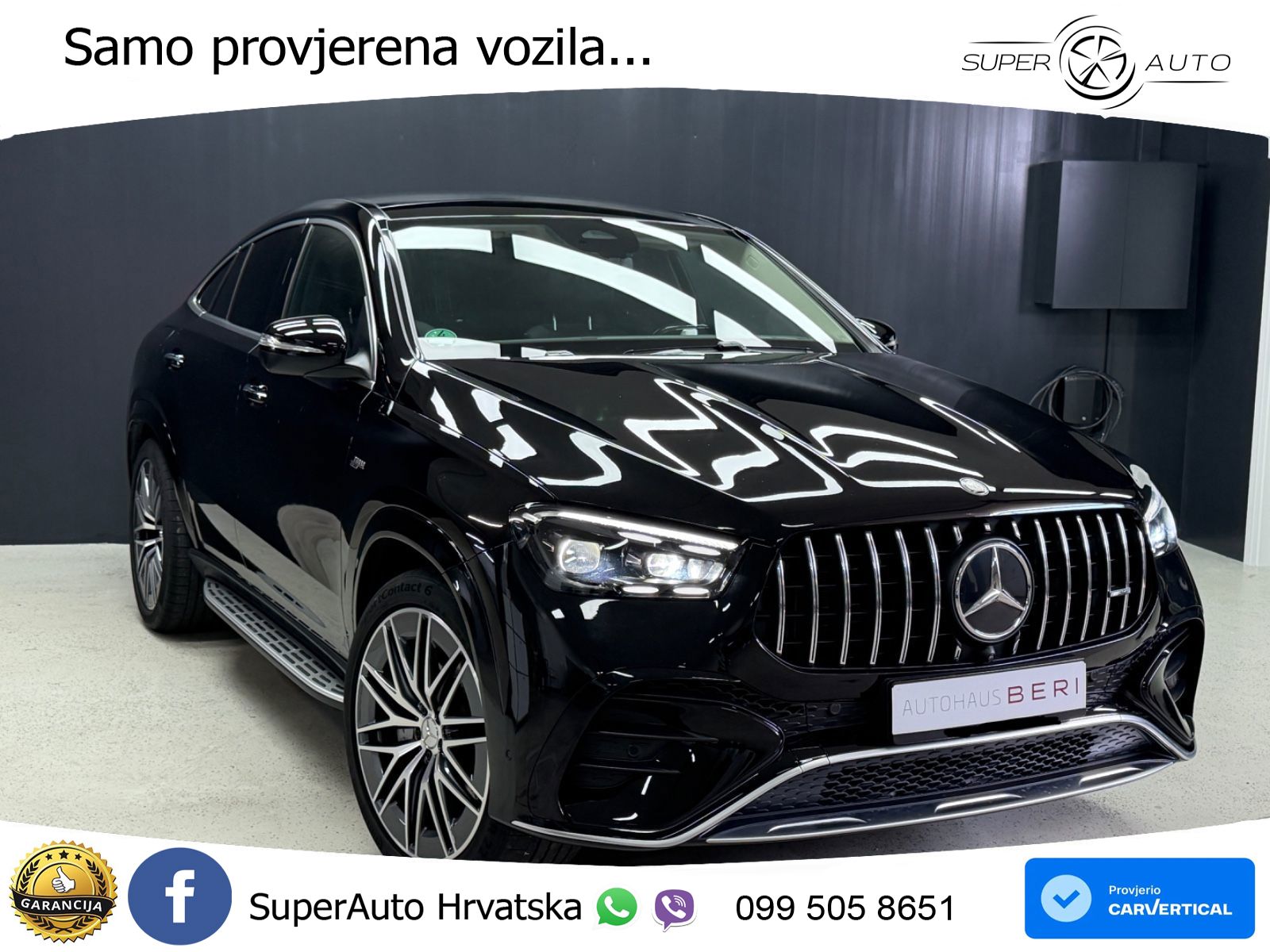 Mercedes AMG GLE Coupe 53 (435 KS) EQ Boost 4MATIC+ AMG SPEEDSHIFT TCT 9G LED+GR SJED+ACC