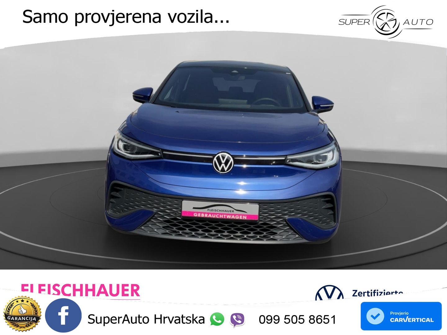 Volkswagen ID.5 Pure 55 kWh (170 KS) LED+GR SJED+ACC