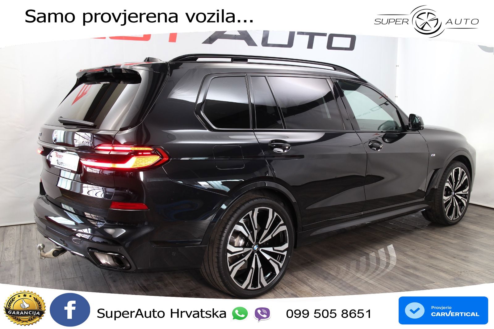 BMW X7 40d (352 KS) xDrive Steptronic M Sport LED+GR SJED+ACC