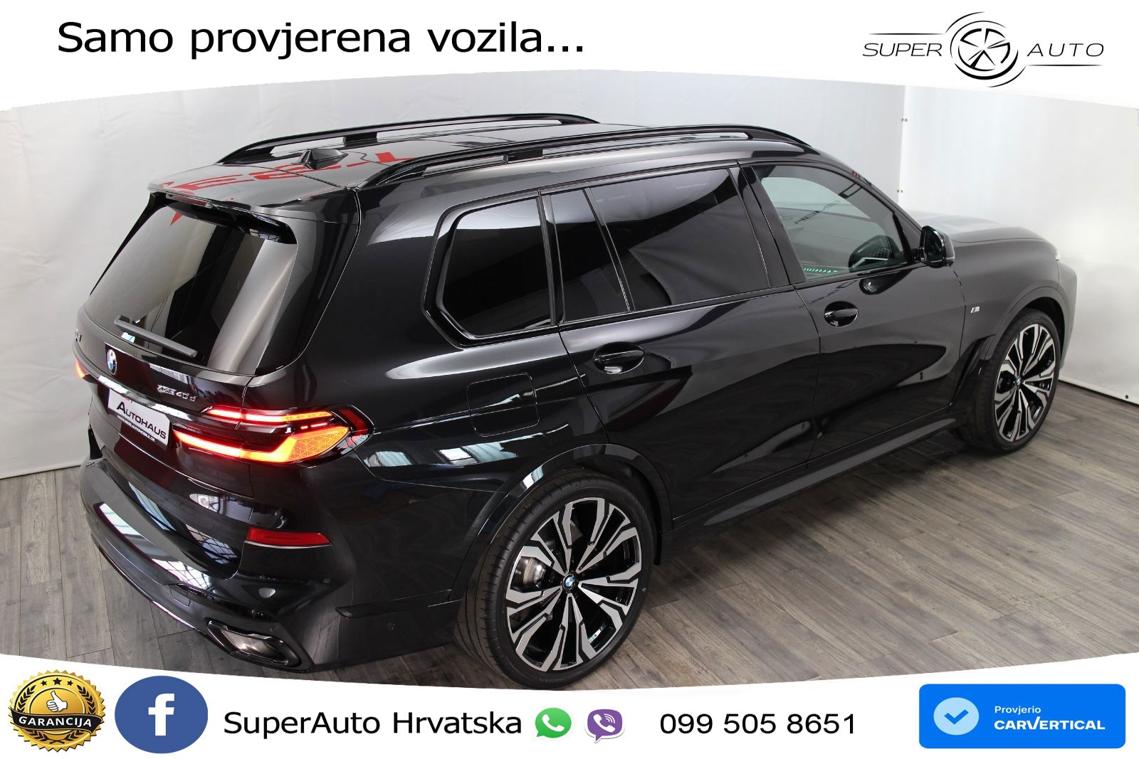 BMW X7 40d (352 KS) xDrive Steptronic M Sport LED+GR SJED+ACC