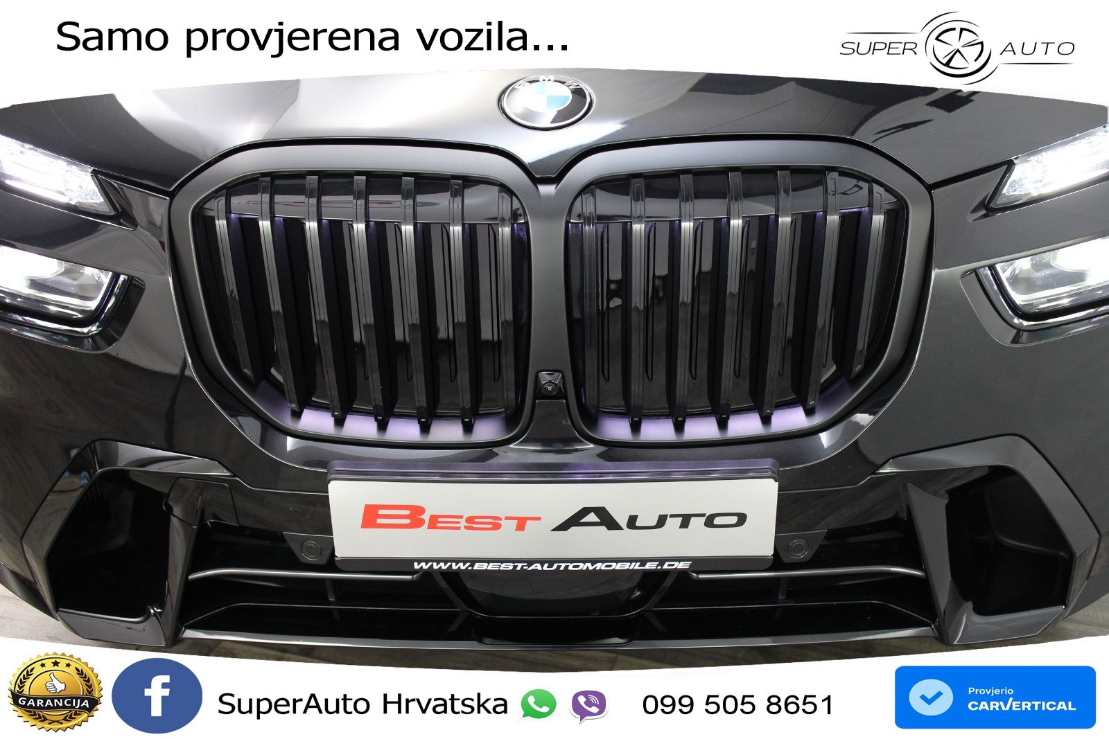 BMW X7 40d (352 KS) xDrive Steptronic M Sport LED+GR SJED+ACC