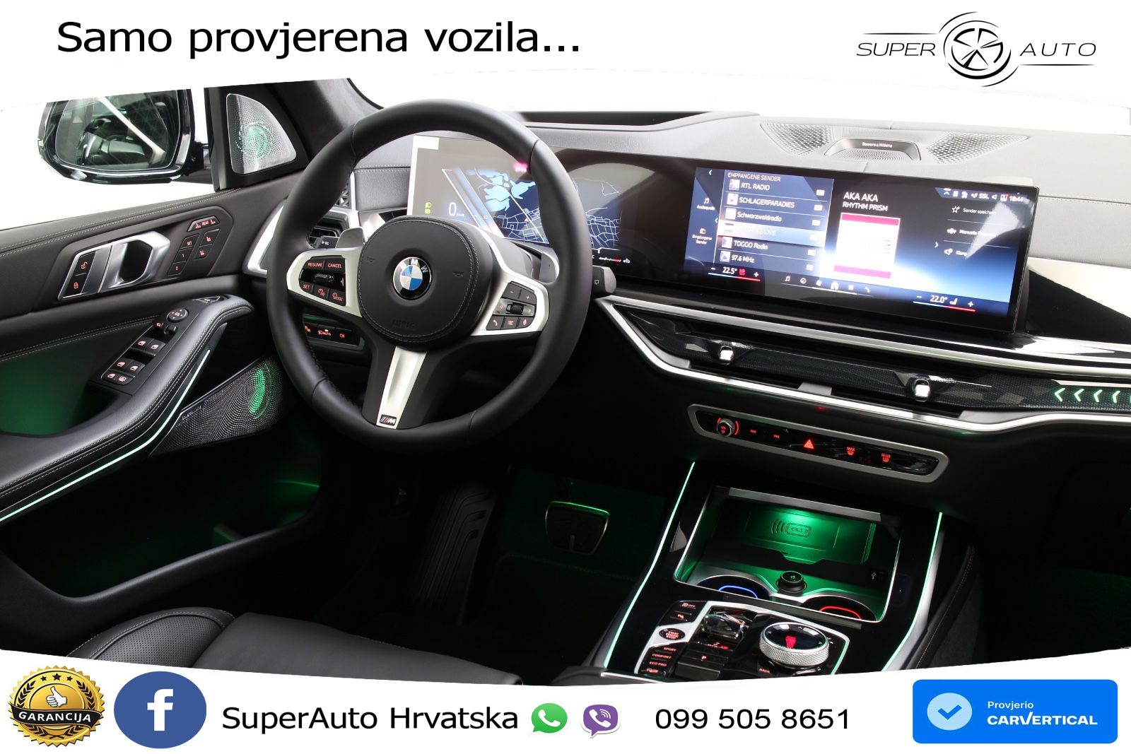 BMW X7 40d (352 KS) xDrive Steptronic M Sport LED+GR SJED+ACC