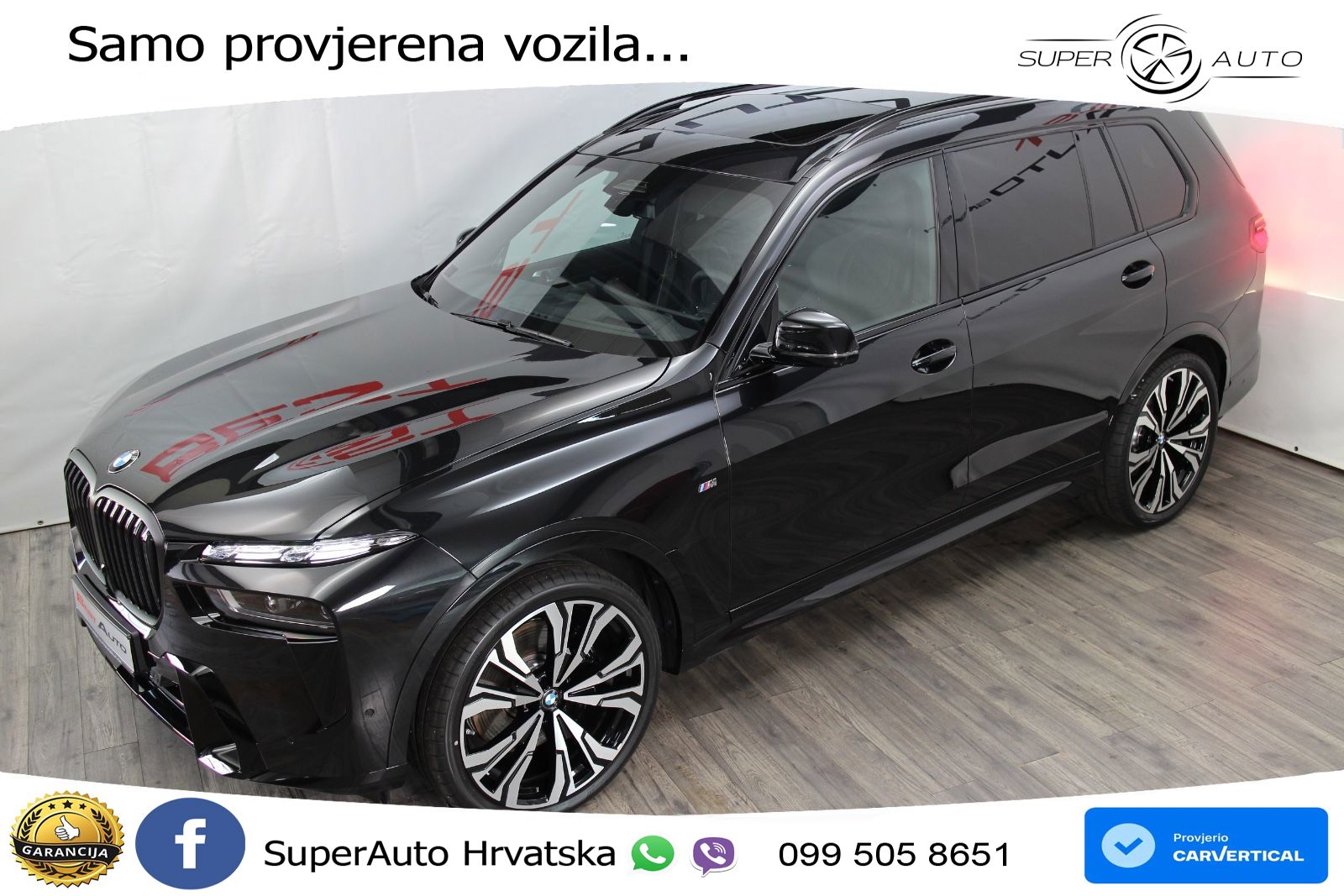 BMW X7 40d (352 KS) xDrive Steptronic M Sport LED+GR SJED+ACC