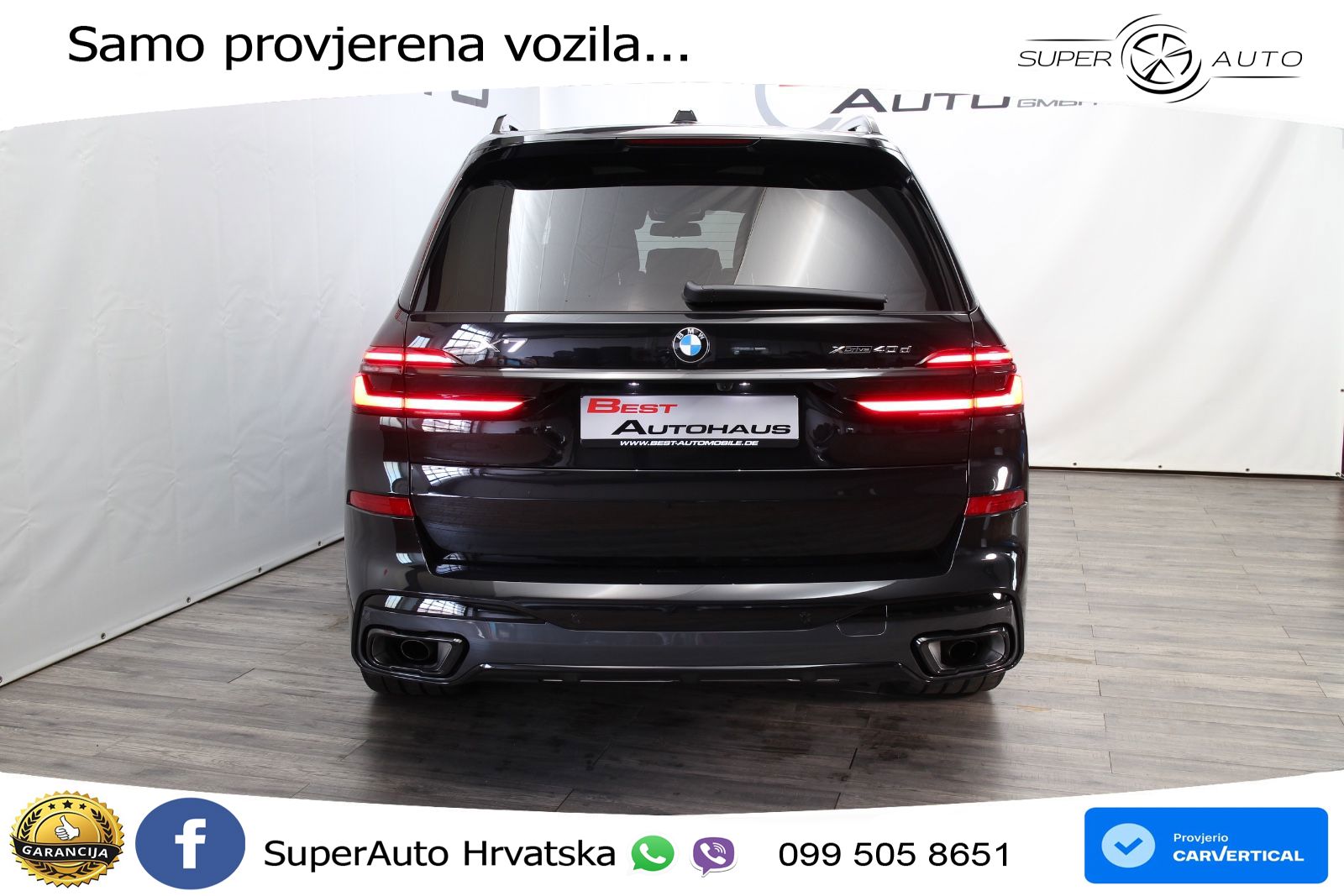 BMW X7 40d (352 KS) xDrive Steptronic M Sport LED+GR SJED+ACC