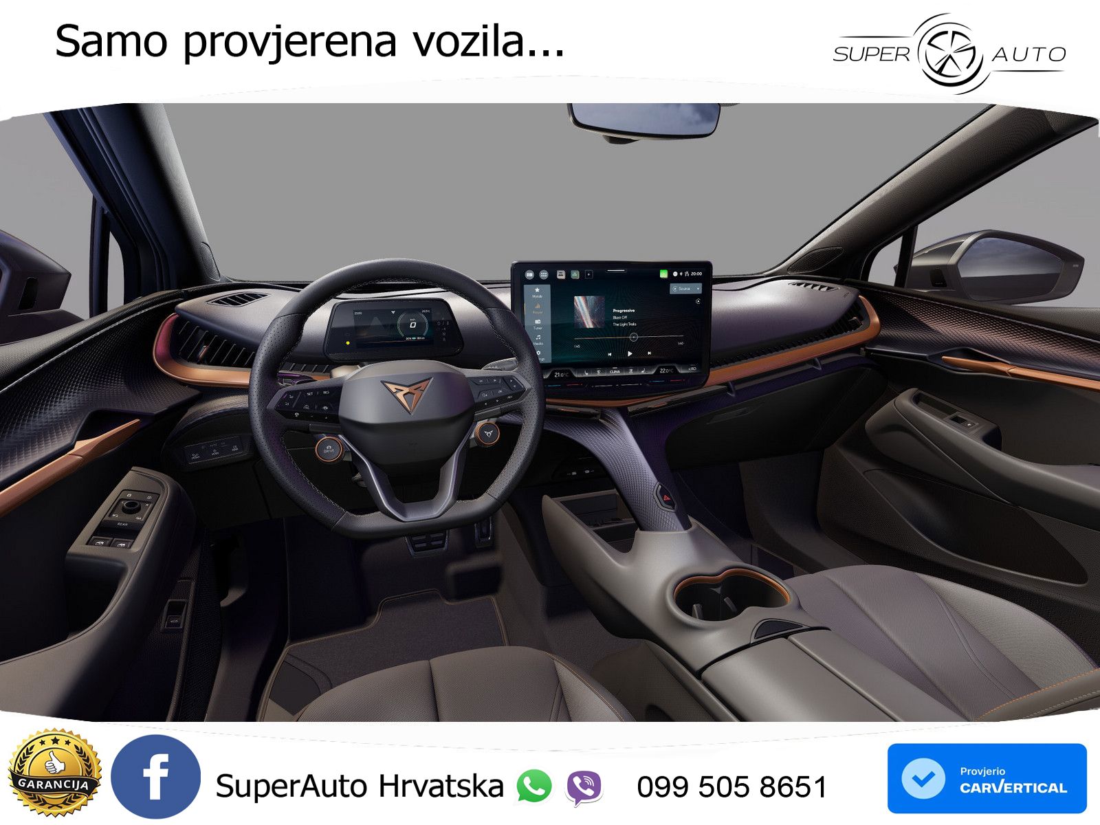 Cupra Tavascan 82 kWh (286 KS) LED+GR SJED+ACC