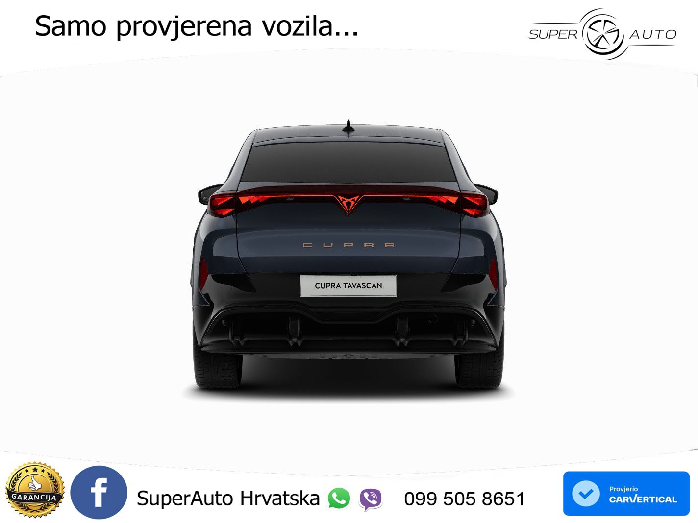 Cupra Tavascan 82 kWh (286 KS) LED+GR SJED+ACC