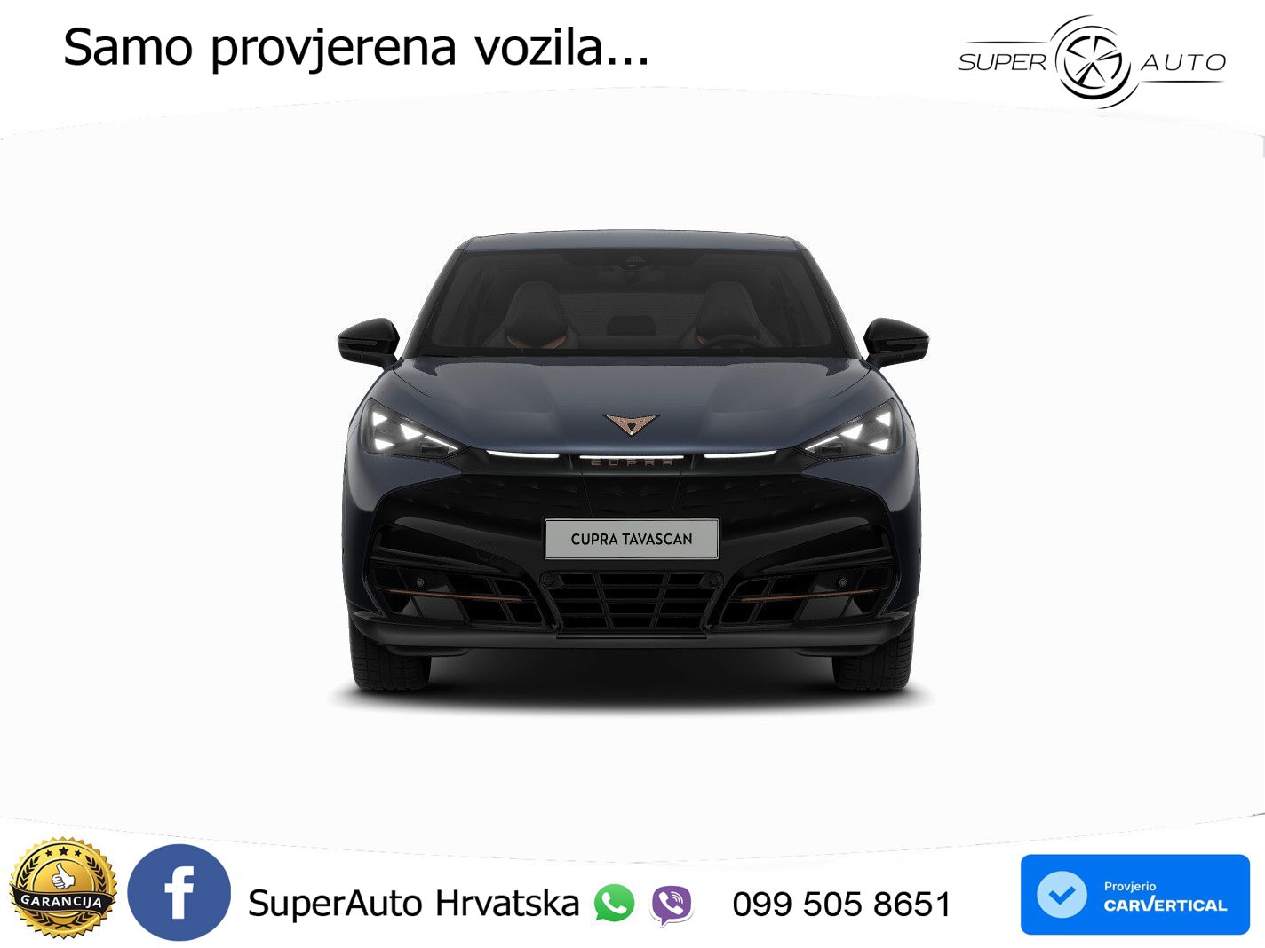 Cupra Tavascan 82 kWh (286 KS) LED+GR SJED+ACC