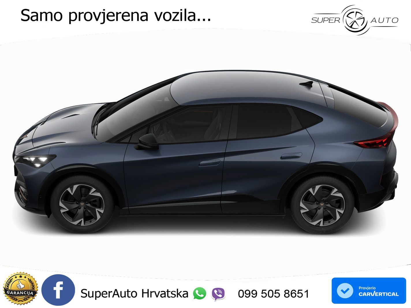 Cupra Tavascan 82 kWh (286 KS) LED+GR SJED+ACC