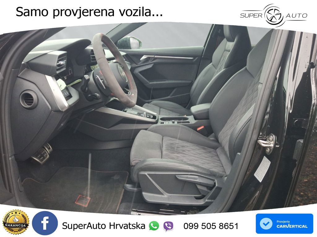 Audi RS3 Sportback 2.5 TFSI (400 KS) quattro S tronic LED+GR SJED+ACC