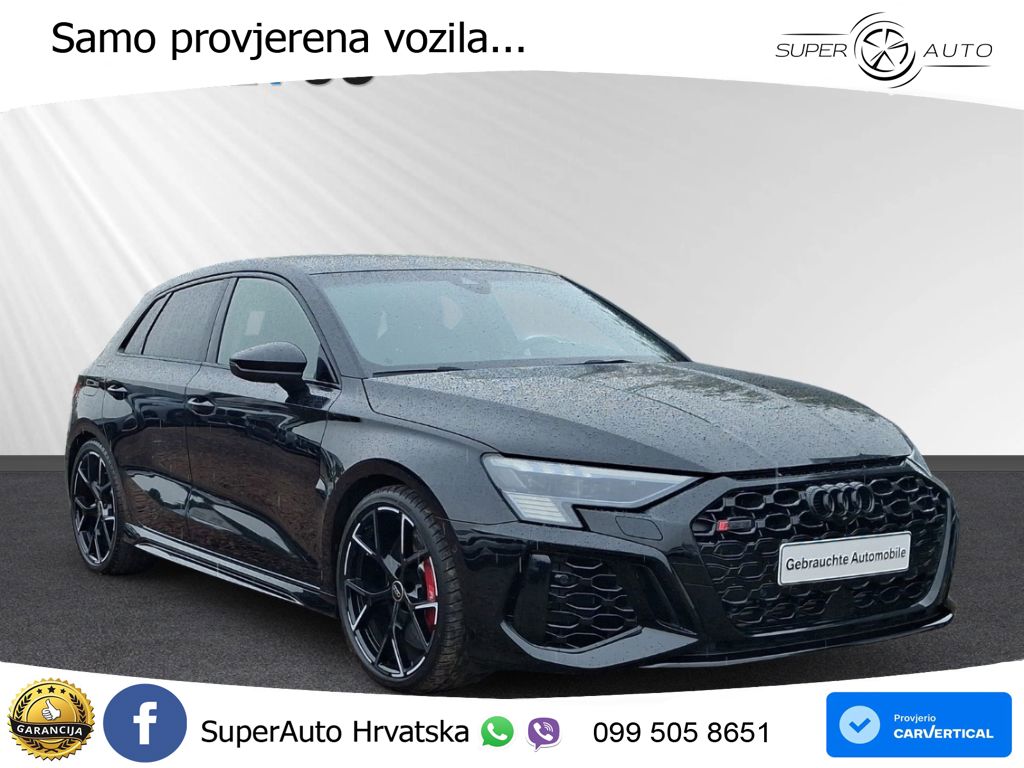 Audi RS3 Sportback 2.5 TFSI (400 KS) quattro S tronic LED+GR SJED+ACC