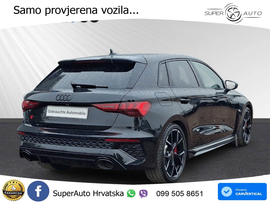 Audi RS3 Sportback 2.5 TFSI (400 KS) quattro S tronic LED+GR SJED+ACC