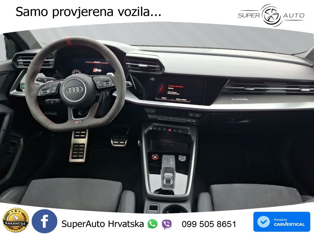 Audi RS3 Sportback 2.5 TFSI (400 KS) quattro S tronic LED+GR SJED+ACC