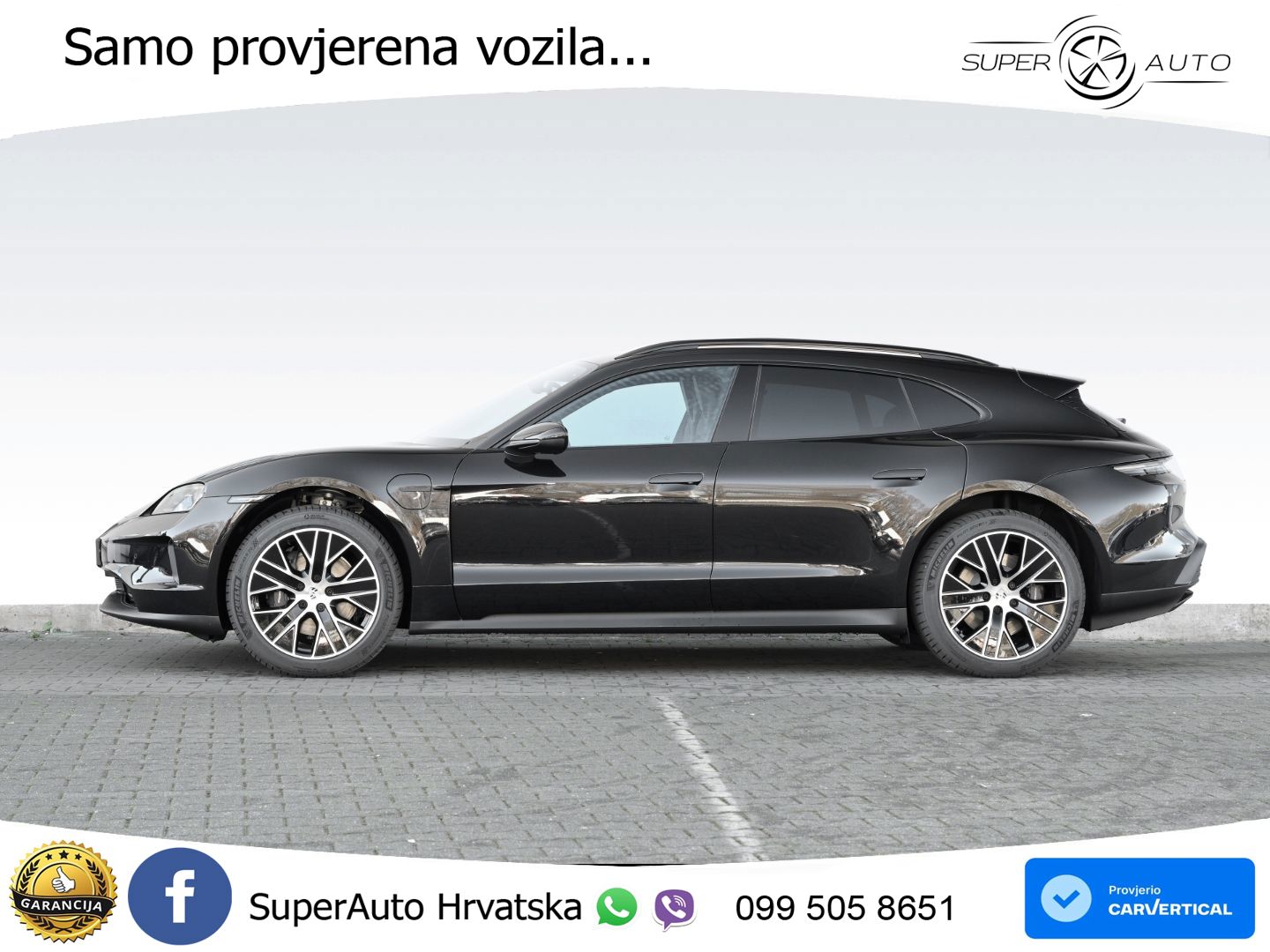 Porsche Taycan Sport Turismo 105 kWh (435 KS)