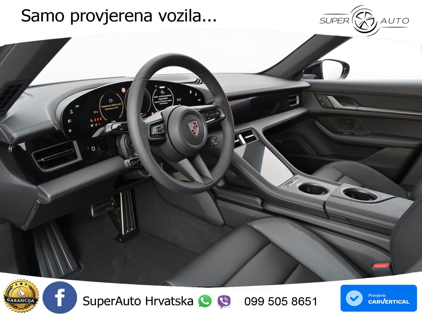 Porsche Taycan Sport Turismo 105 kWh (435 KS)