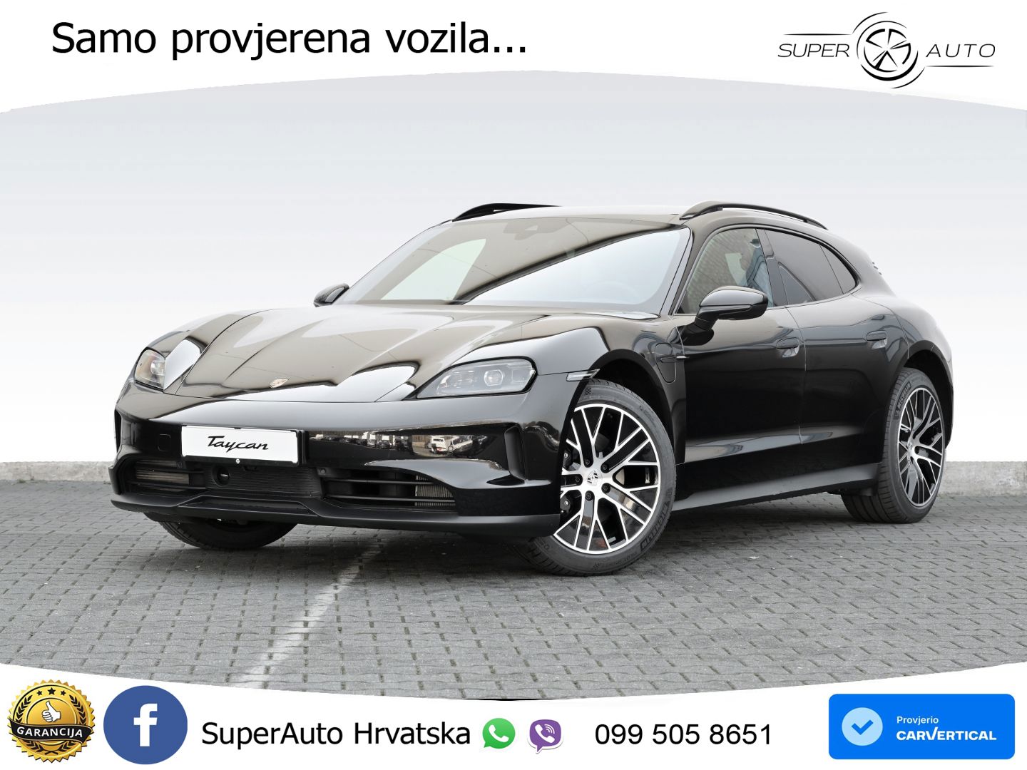 Porsche Taycan Sport Turismo 105 kWh (435 KS)