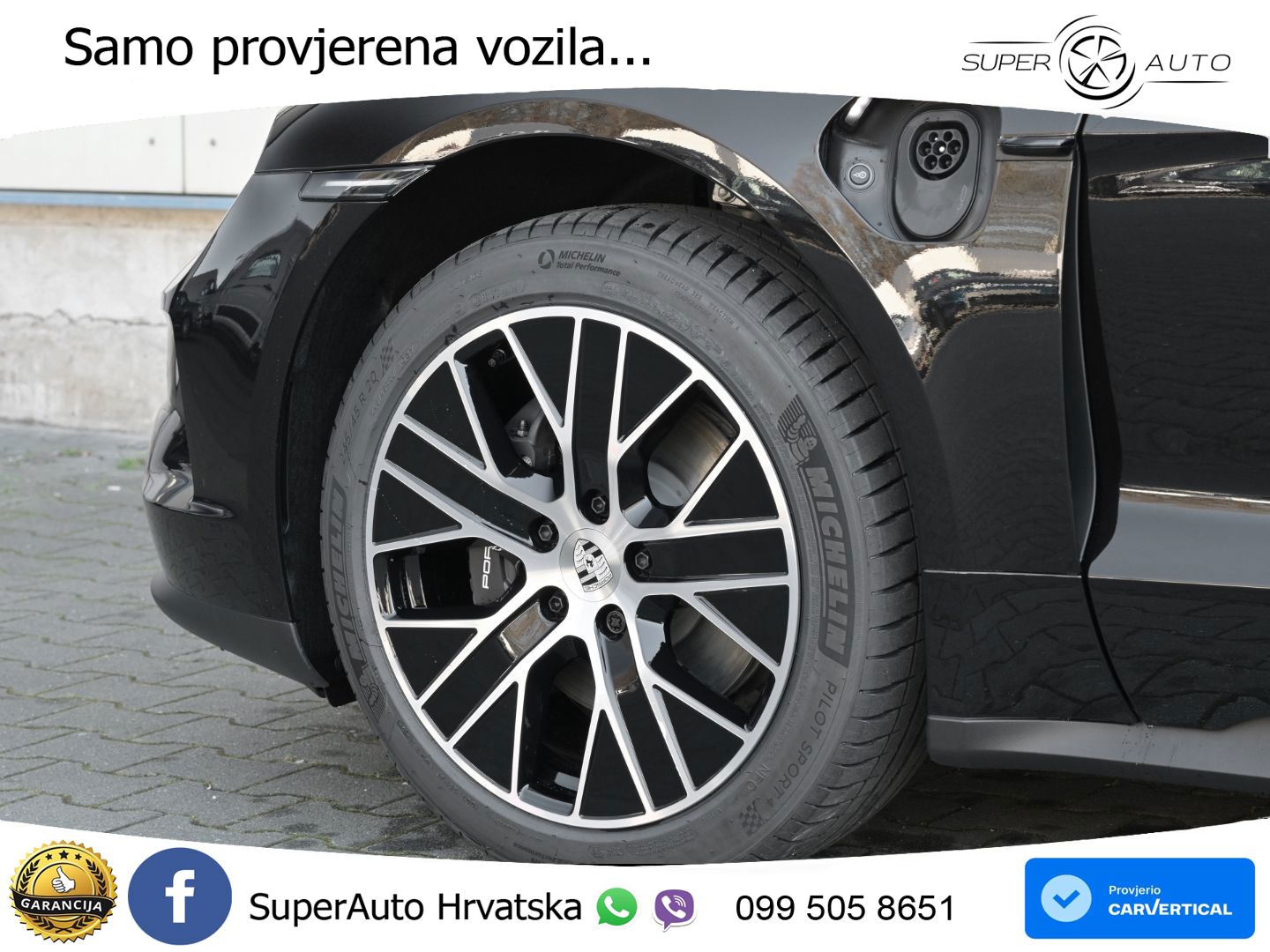 Porsche Taycan Sport Turismo 105 kWh (435 KS)