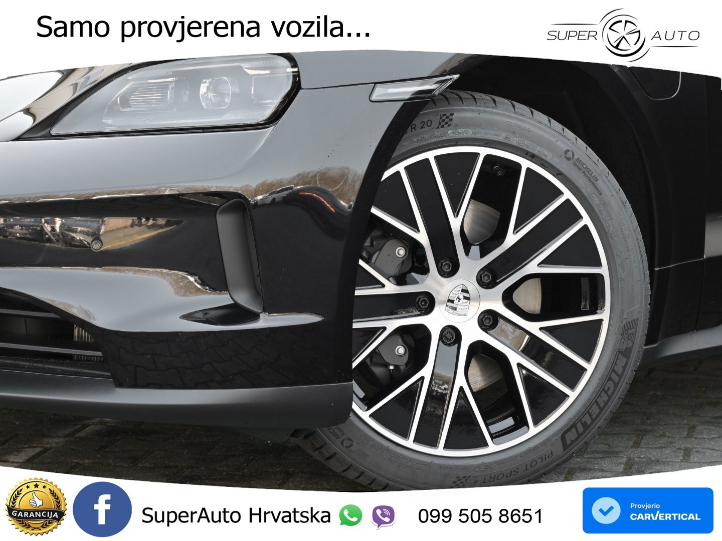 Porsche Taycan Sport Turismo 105 kWh (435 KS)
