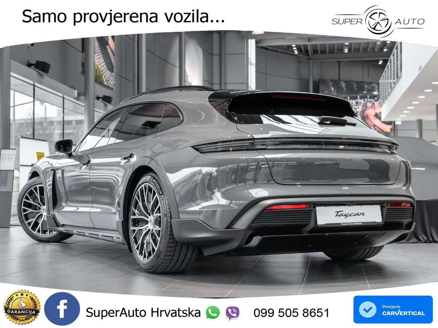 Porsche Taycan Cross Turismo 4 105 kWh (435 KS)