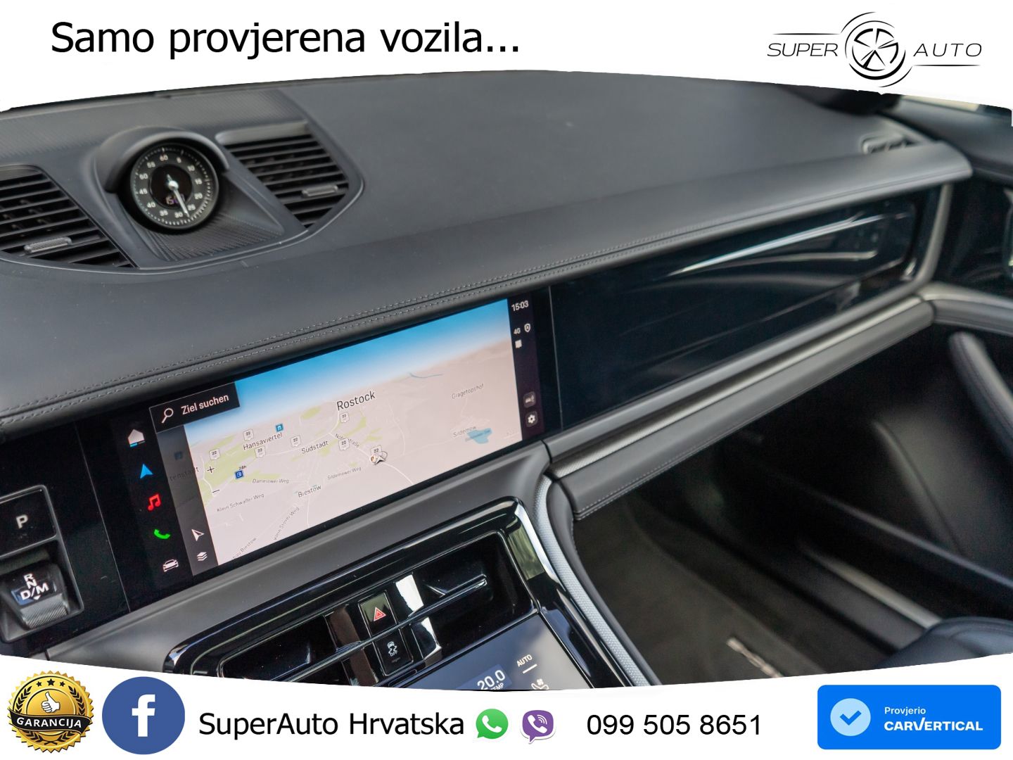 Porsche Panamera 4S 2.9 V6 (544 KS) E-Hybrid PDK ACC+HEAD+4xGR SJED+360+PANO