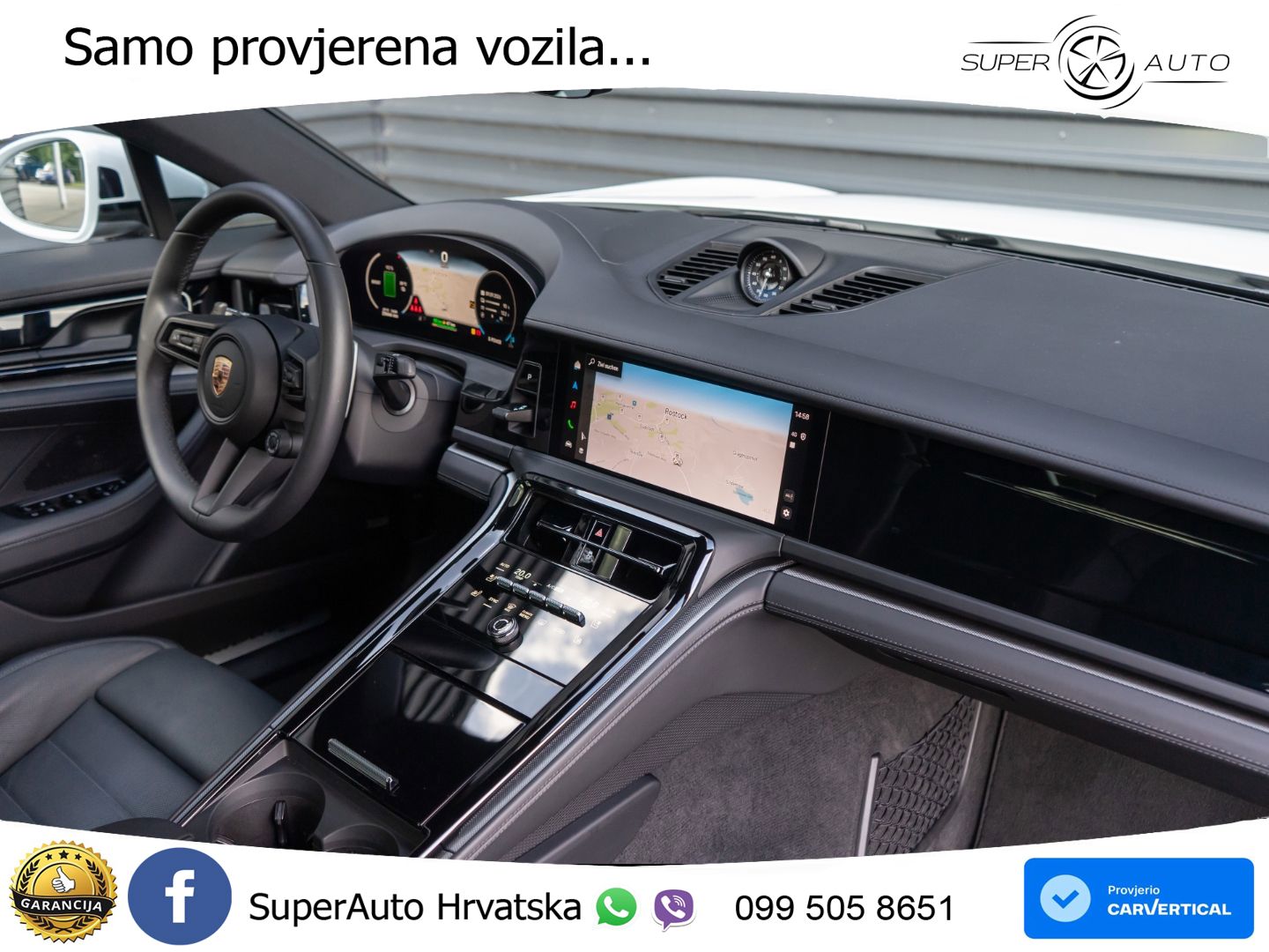 Porsche Panamera 4S 2.9 V6 (544 KS) E-Hybrid PDK ACC+HEAD+4xGR SJED+360+PANO