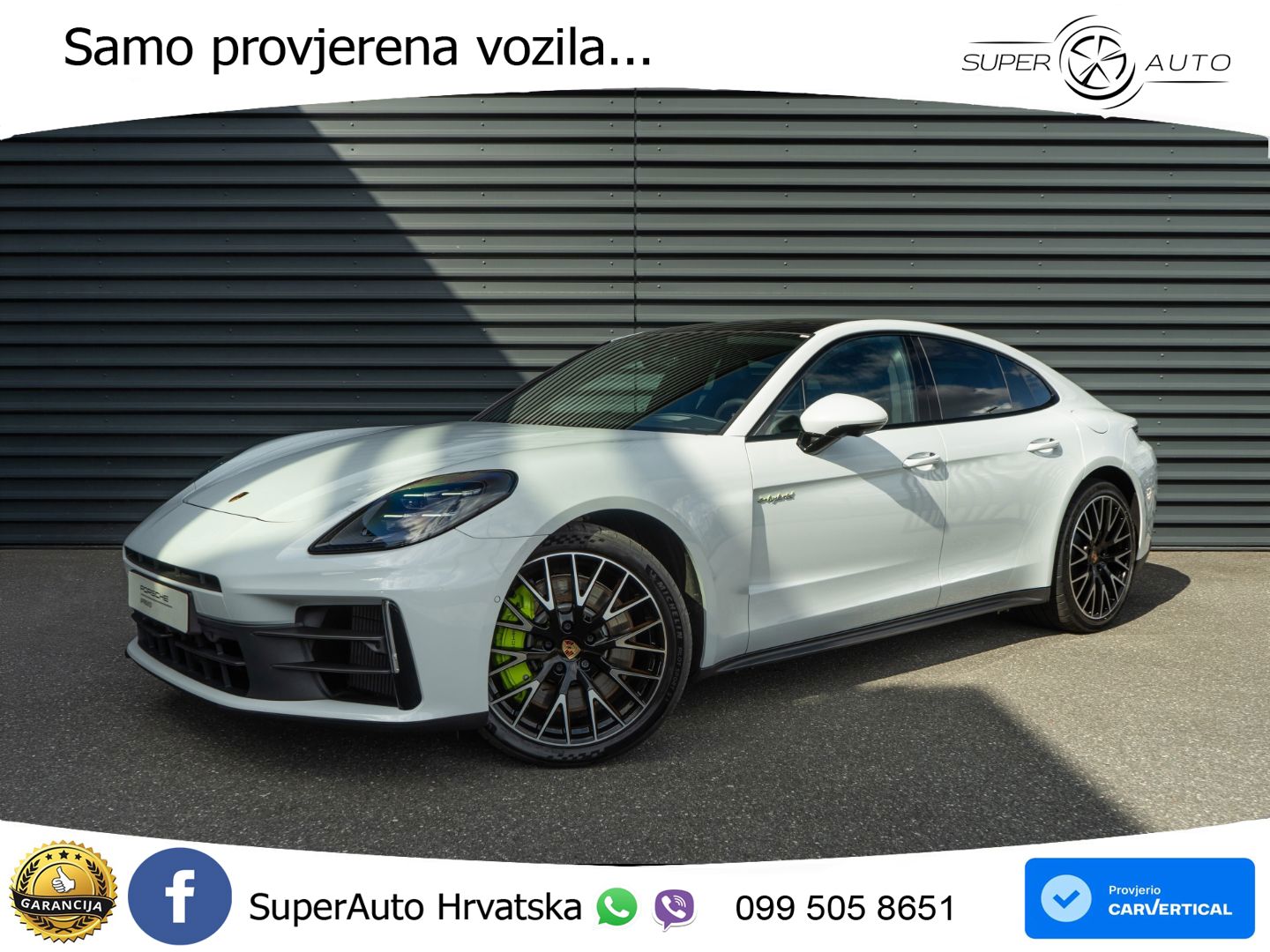 Porsche Panamera 4S 2.9 V6 (544 KS) E-Hybrid PDK ACC+HEAD+4xGR SJED+360+PANO