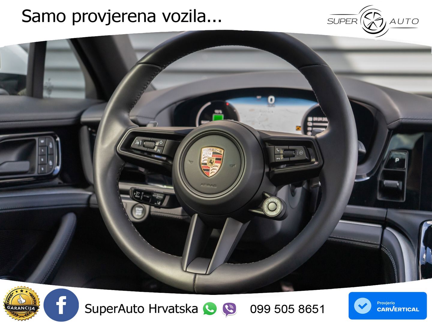 Porsche Panamera 4S 2.9 V6 (544 KS) E-Hybrid PDK ACC+HEAD+4xGR SJED+360+PANO