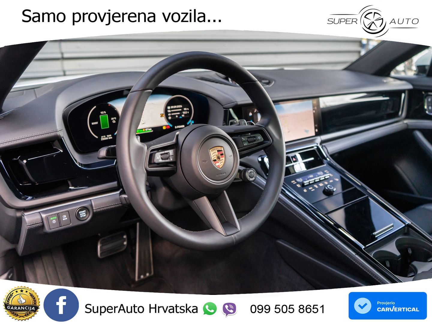Porsche Panamera 4S 2.9 V6 (544 KS) E-Hybrid PDK ACC+HEAD+4xGR SJED+360+PANO
