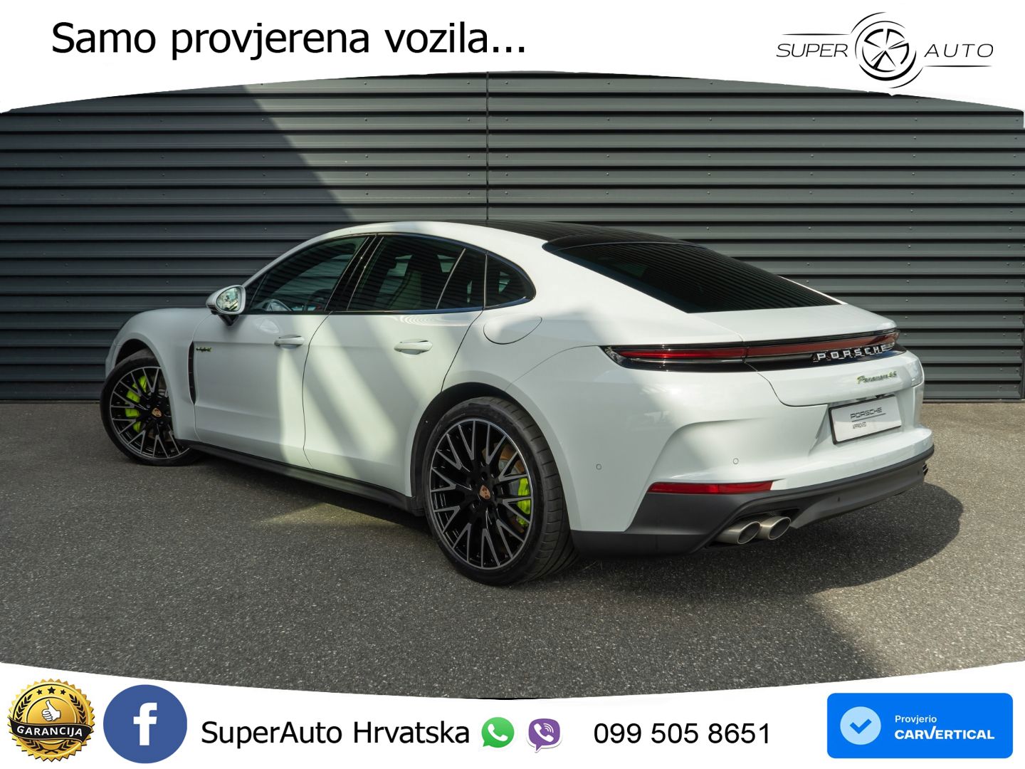 Porsche Panamera 4S 2.9 V6 (544 KS) E-Hybrid PDK ACC+HEAD+4xGR SJED+360+PANO