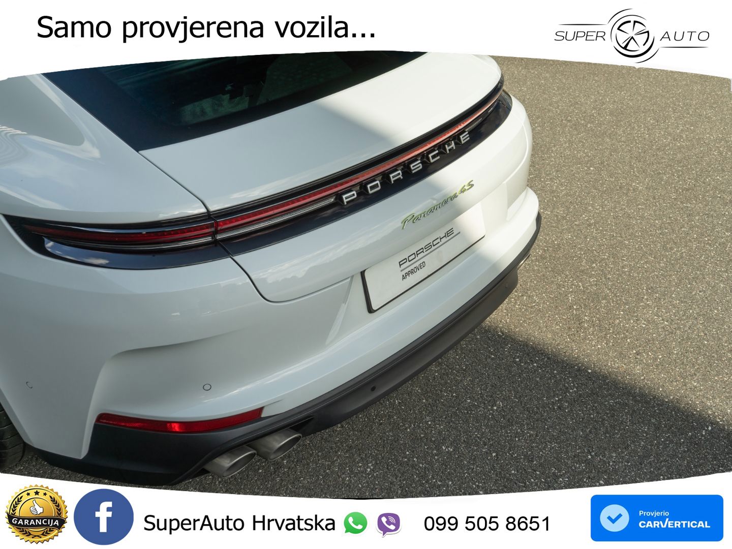 Porsche Panamera 4S 2.9 V6 (544 KS) E-Hybrid PDK ACC+HEAD+4xGR SJED+360+PANO