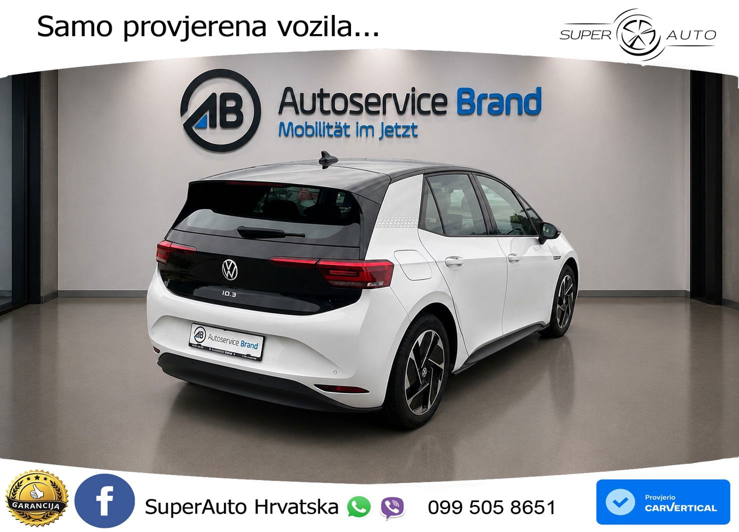 Volkswagen ID.3 Pro Performance 62 kWh (204 KS) LED+GR SJED+ACC