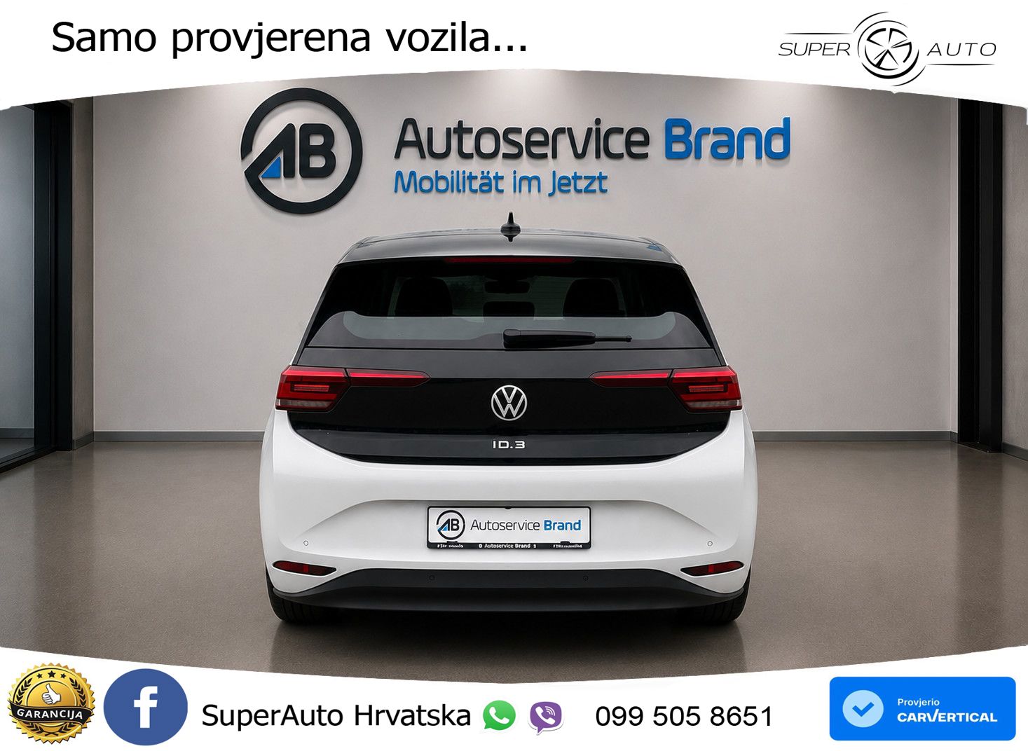 Volkswagen ID.3 Pro Performance 62 kWh (204 KS) LED+GR SJED+ACC