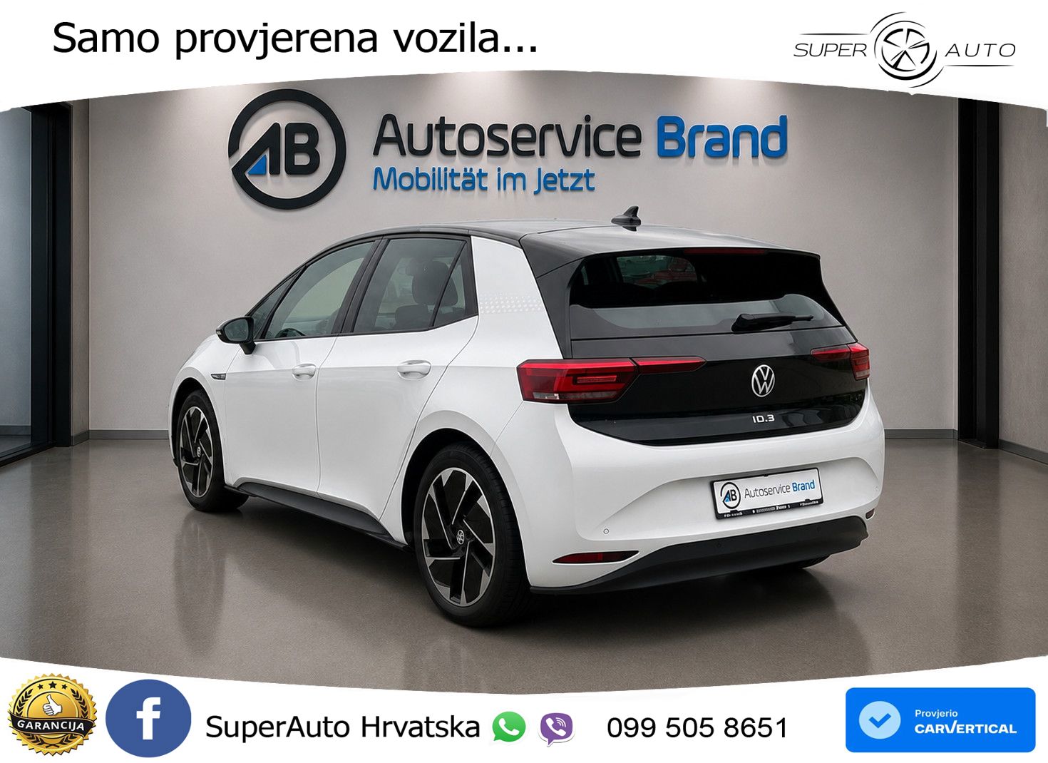 Volkswagen ID.3 Pro Performance 62 kWh (204 KS) LED+GR SJED+ACC