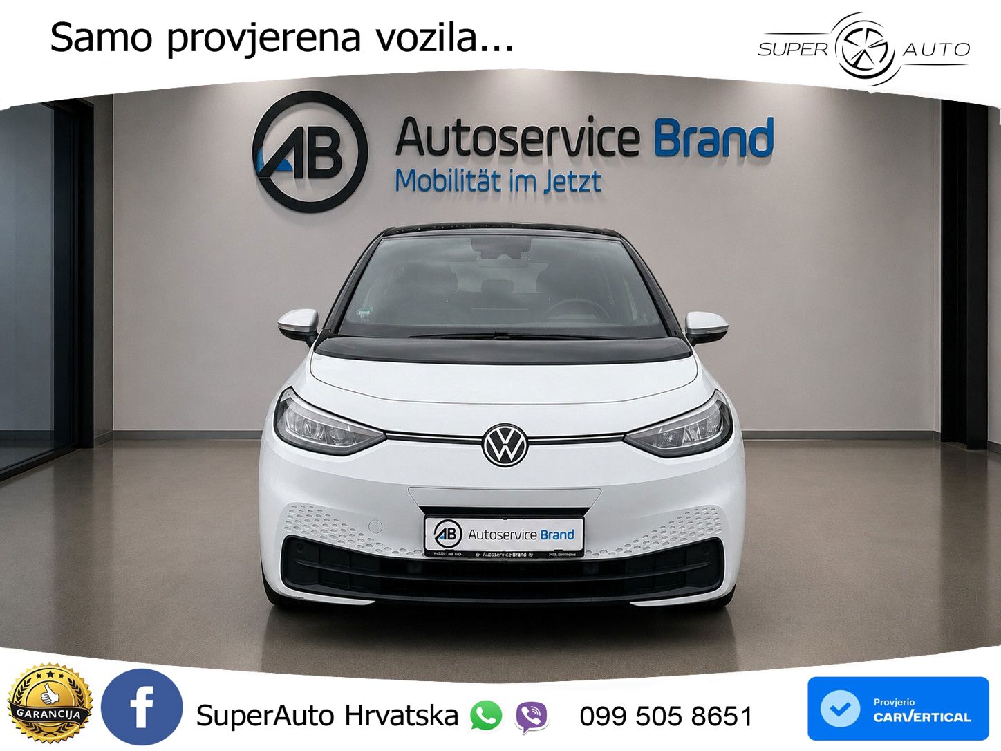Volkswagen ID.3 Pro Performance 62 kWh (204 KS) LED+GR SJED+ACC