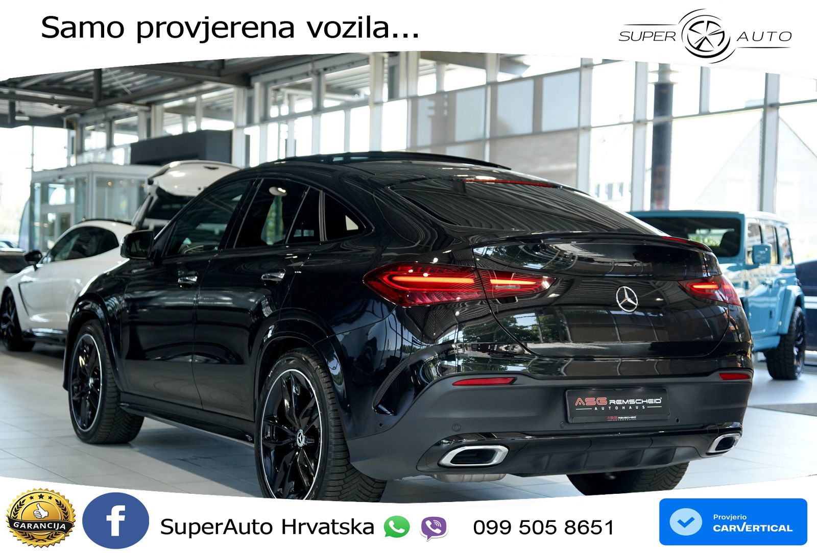 Mercedes GLE Coupe 450d (367 KS) EQ Boost 4MATIC 9G-TRONIC LED+GR SJED+ACC