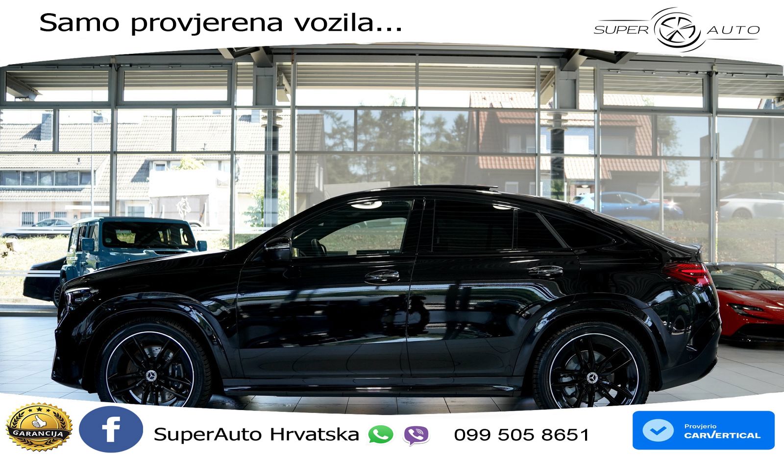 Mercedes GLE Coupe 450d (367 KS) EQ Boost 4MATIC 9G-TRONIC LED+GR SJED+ACC