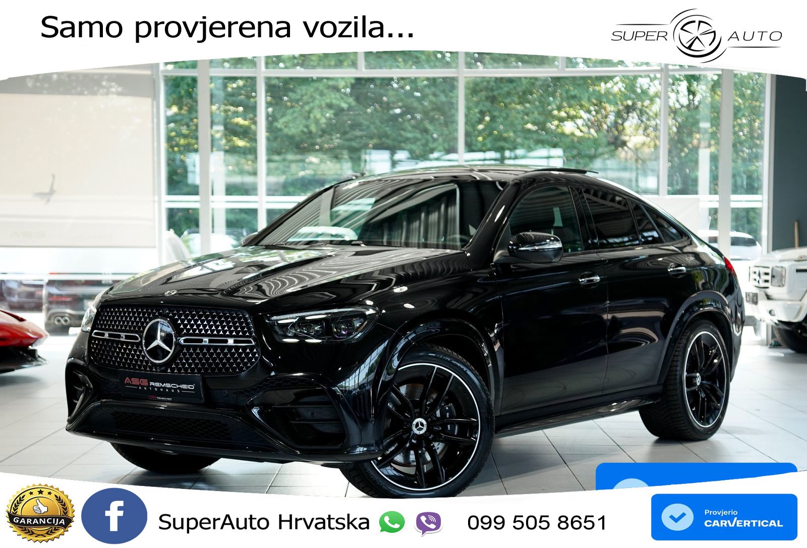 Mercedes GLE Coupe 450d (367 KS) EQ Boost 4MATIC 9G-TRONIC LED+GR SJED+ACC