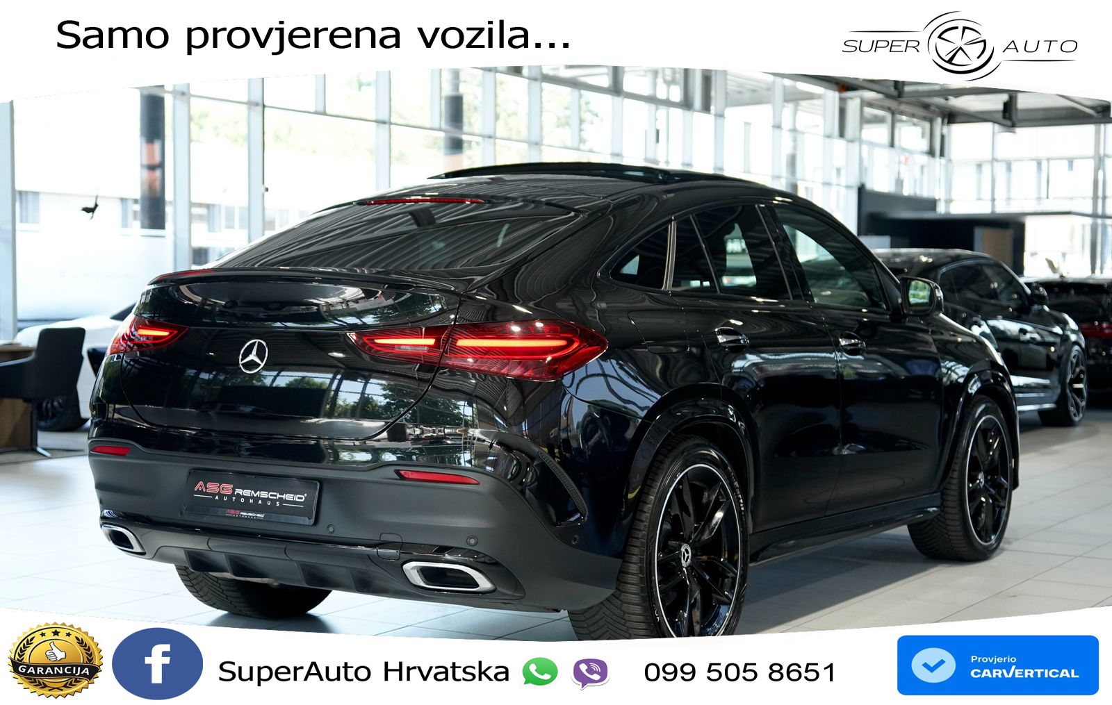Mercedes GLE Coupe 450d (367 KS) EQ Boost 4MATIC 9G-TRONIC LED+GR SJED+ACC