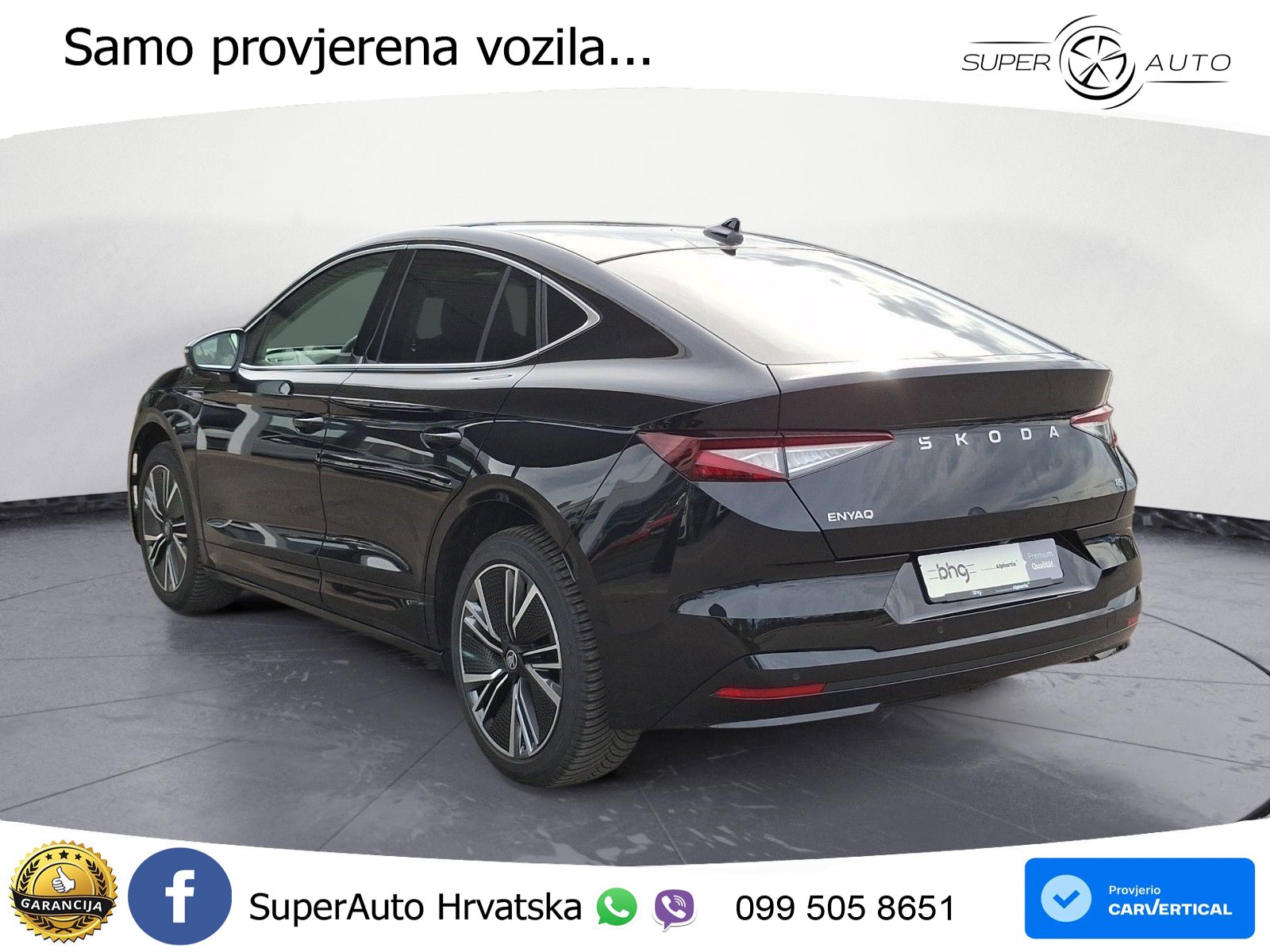 Škoda Enyaq Coupe iV 85 82 kWh (286 KS) LED+GR SJED+ACC