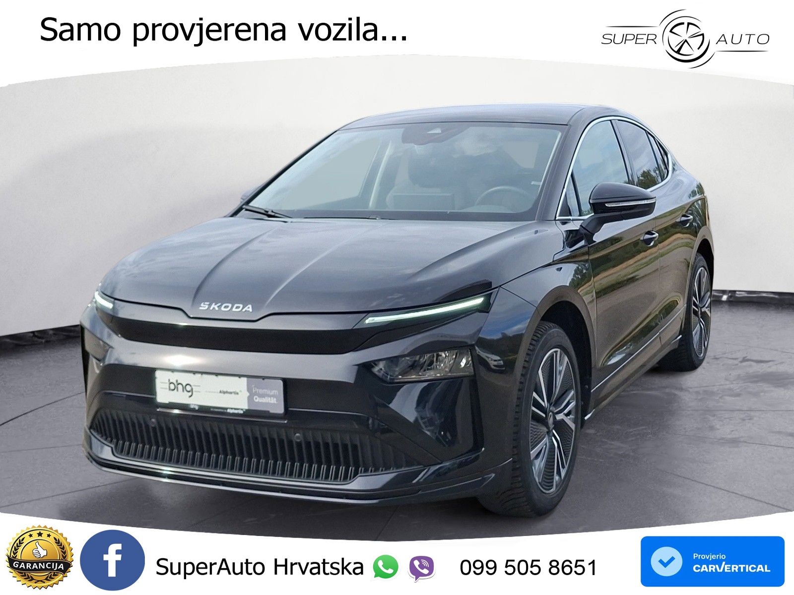 Škoda Enyaq Coupe iV 85 82 kWh (286 KS) LED+GR SJED+ACC