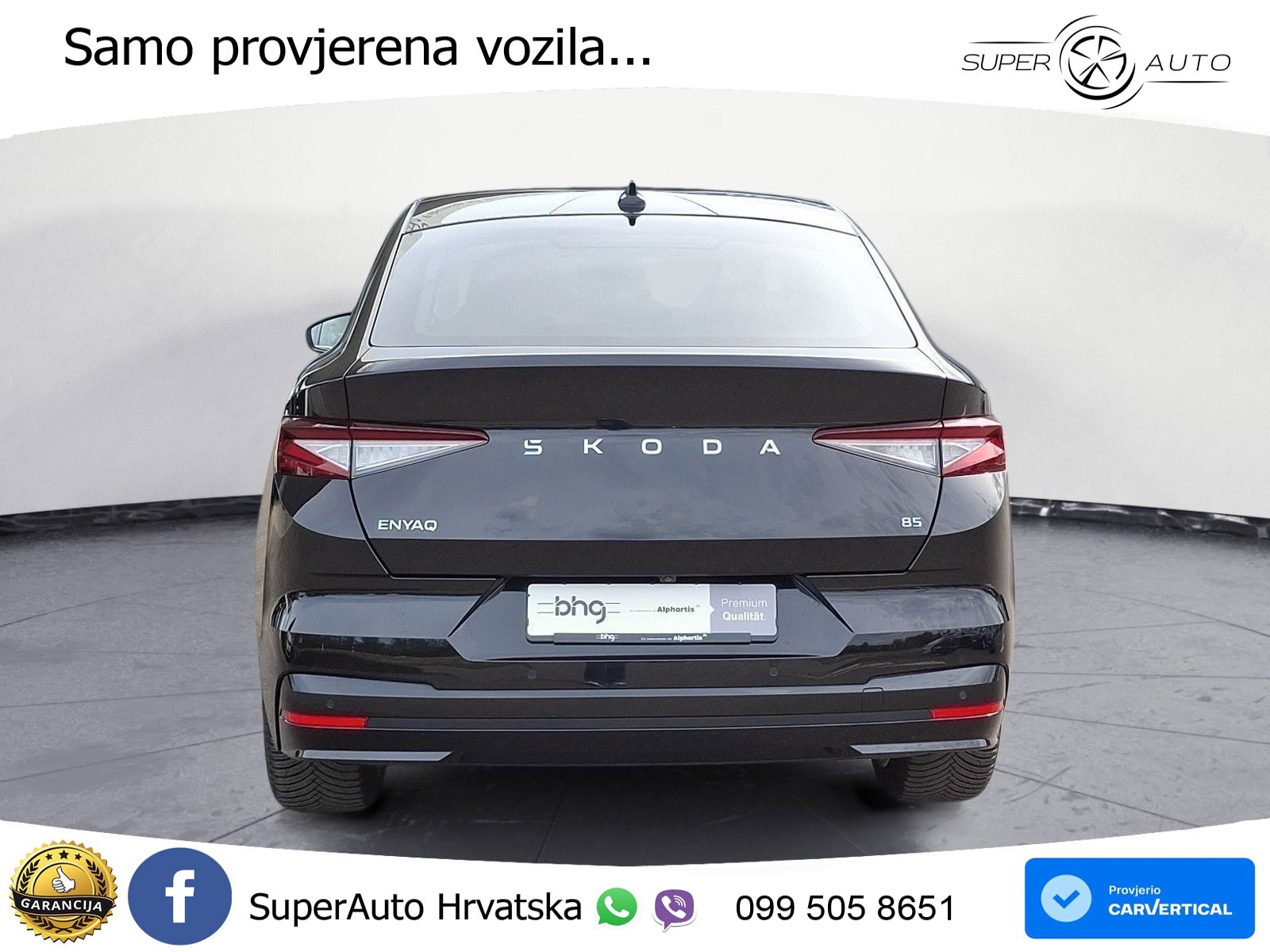 Škoda Enyaq Coupe iV 85 82 kWh (286 KS) LED+GR SJED+ACC
