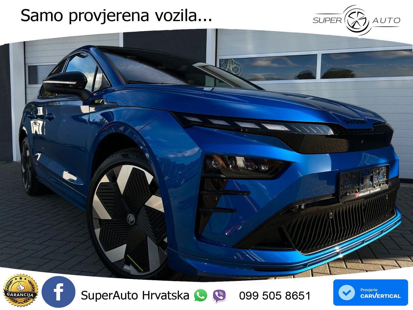 Škoda Enyaq iV RS 82 kWh (340 KS) AWD Lounge LED+GR SJED+ACC