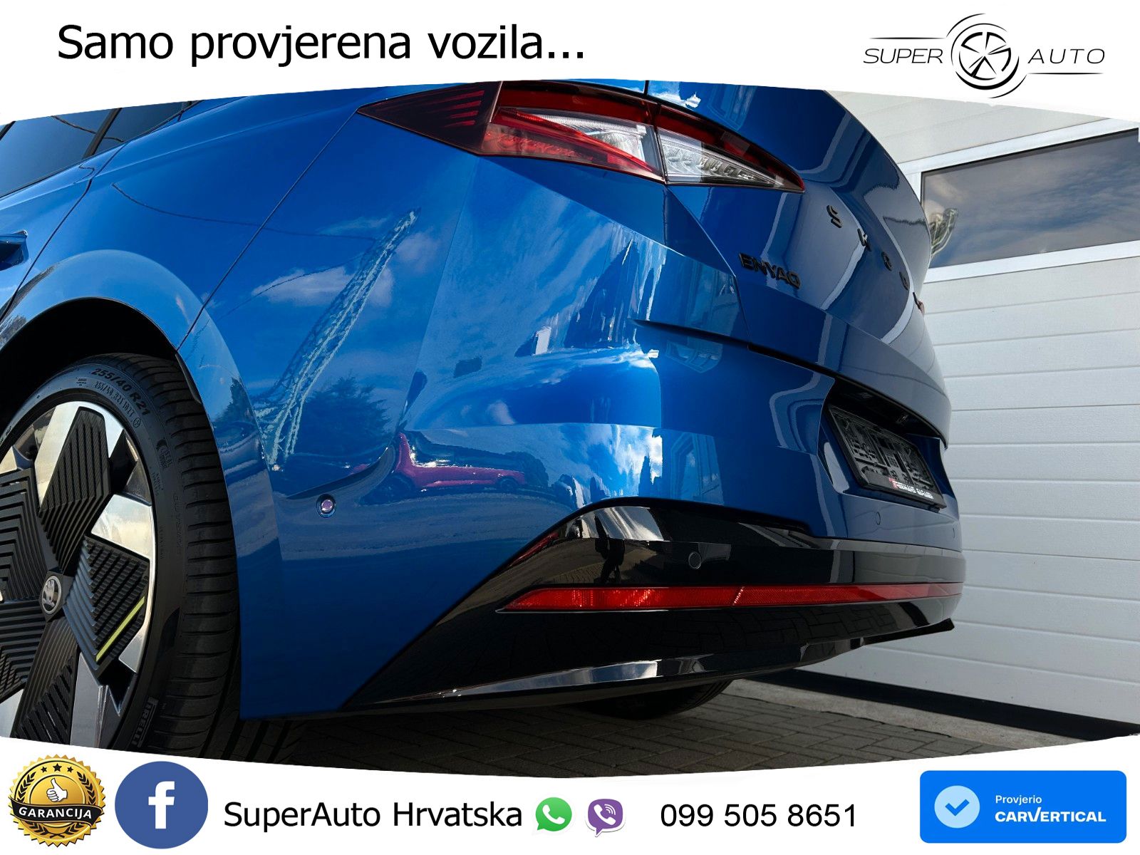 Škoda Enyaq iV RS 82 kWh (340 KS) AWD Lounge LED+GR SJED+ACC